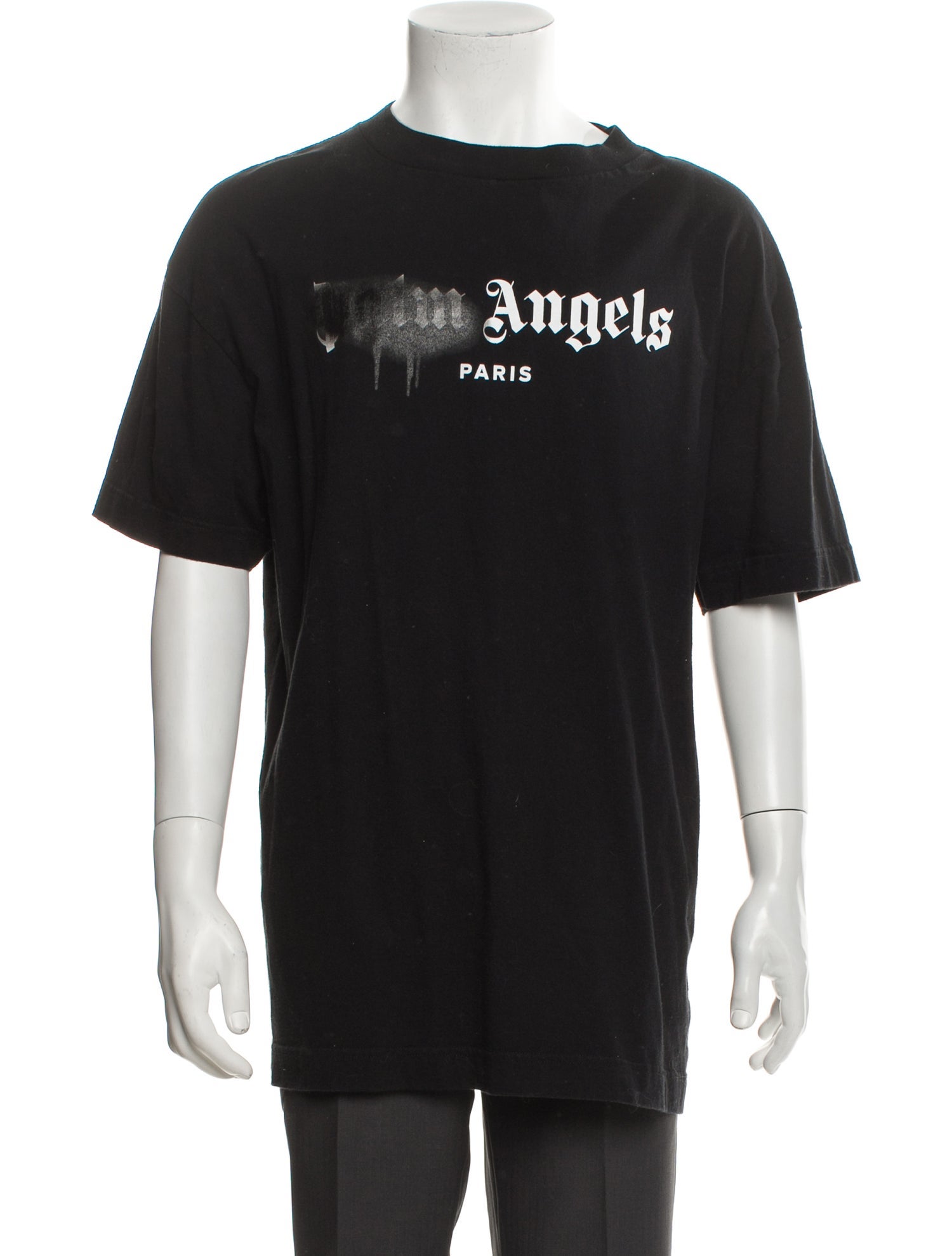 Palm Angels Graphic Print Crew Neck T-Shirt