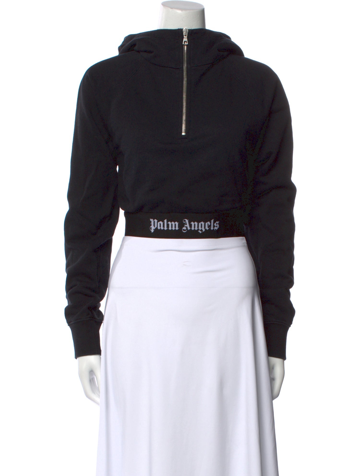 Palm Angels Crew Neck Long Sleeve Sweatshirt
