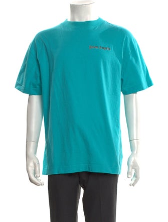 Palm Angels Graphic Print Crew Neck T-Shirt