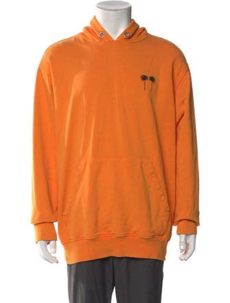 Palm Angels Graphic Print Crew Neck Sweatshirt