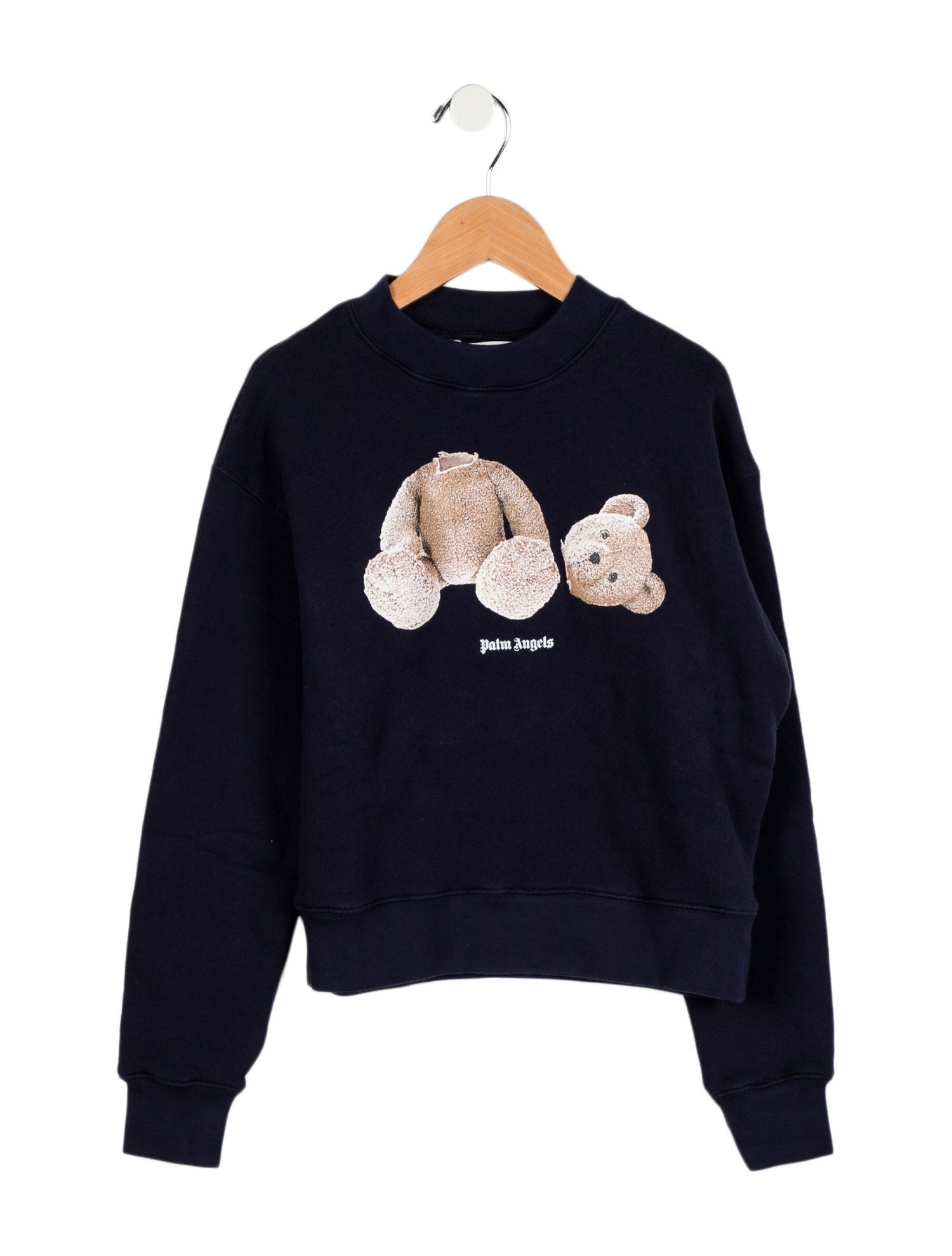 Palm Angels Boys' Graphic Crew Neck Sweatshirt w/Tags