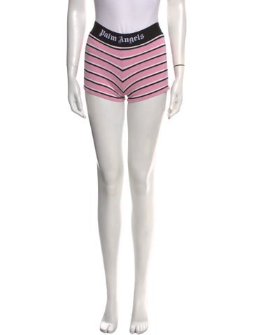 Palm Angels Shorts Striped Mini M