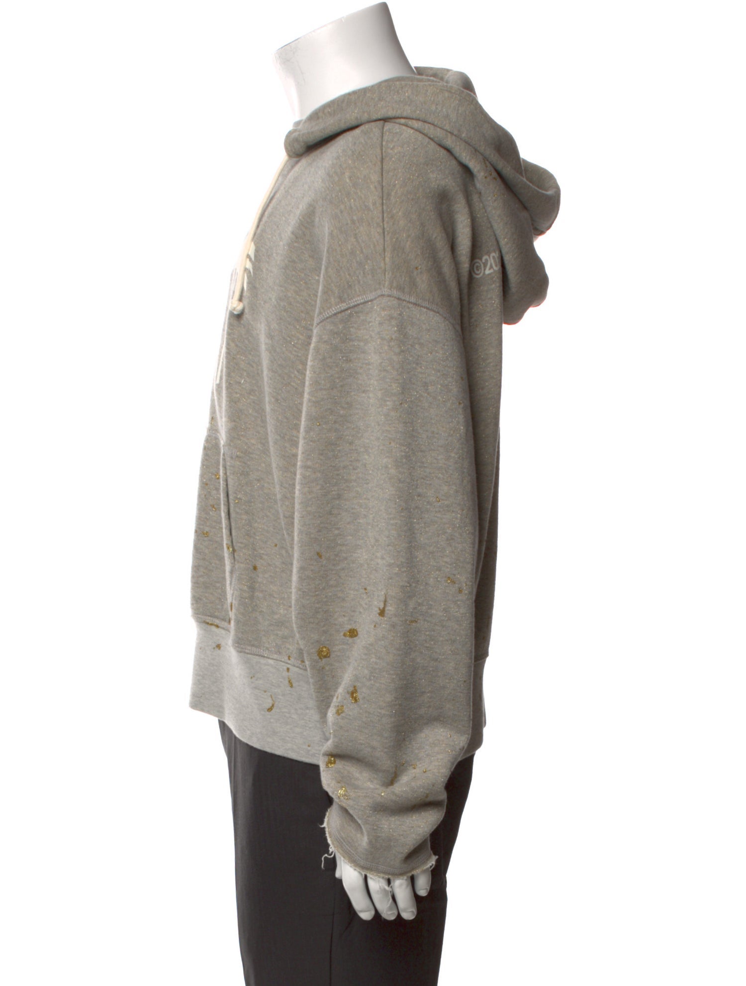 Palm Angels Crew Neck Long Sleeve Hoodie