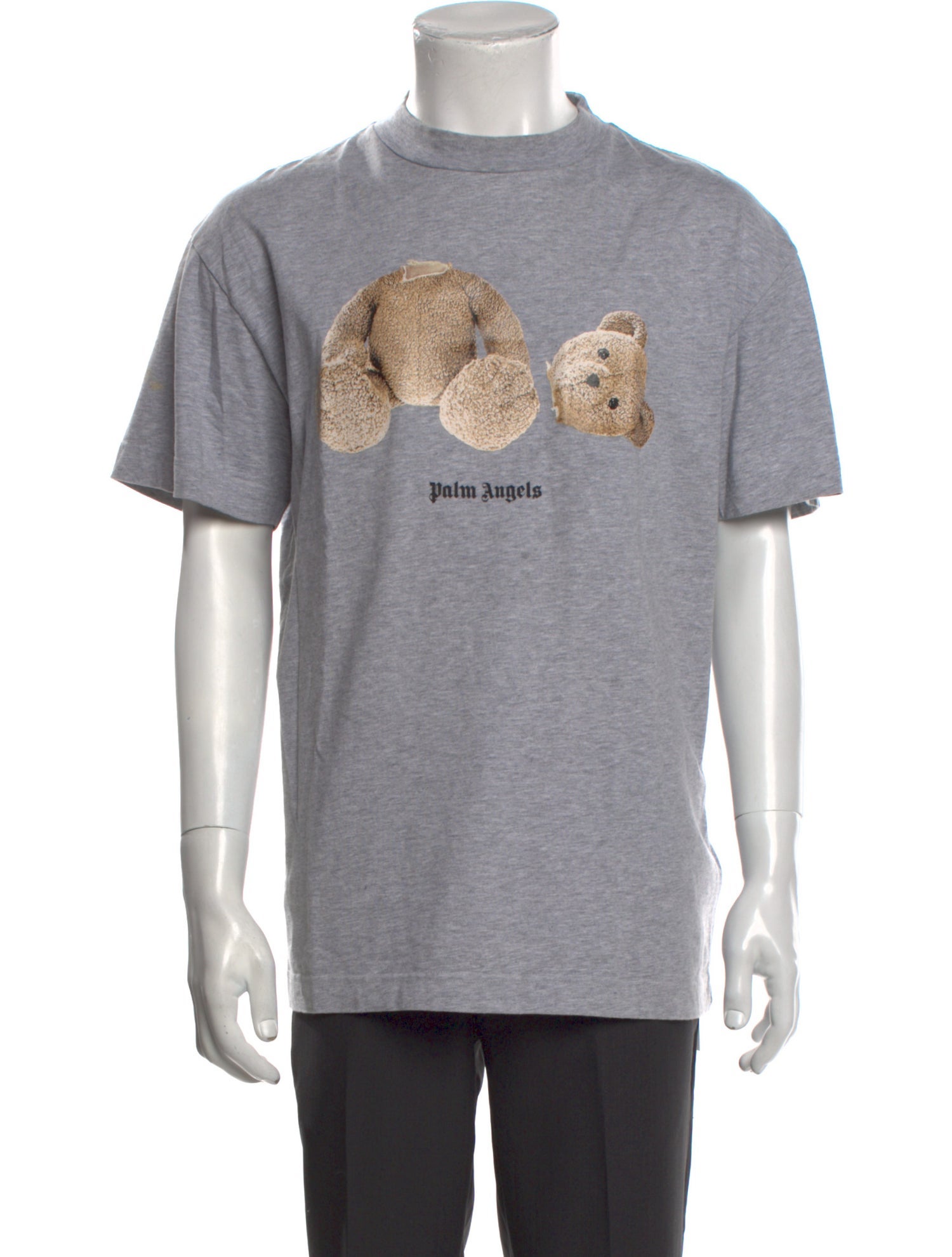 Palm Angels Graphic Print Crew Neck T-Shirt