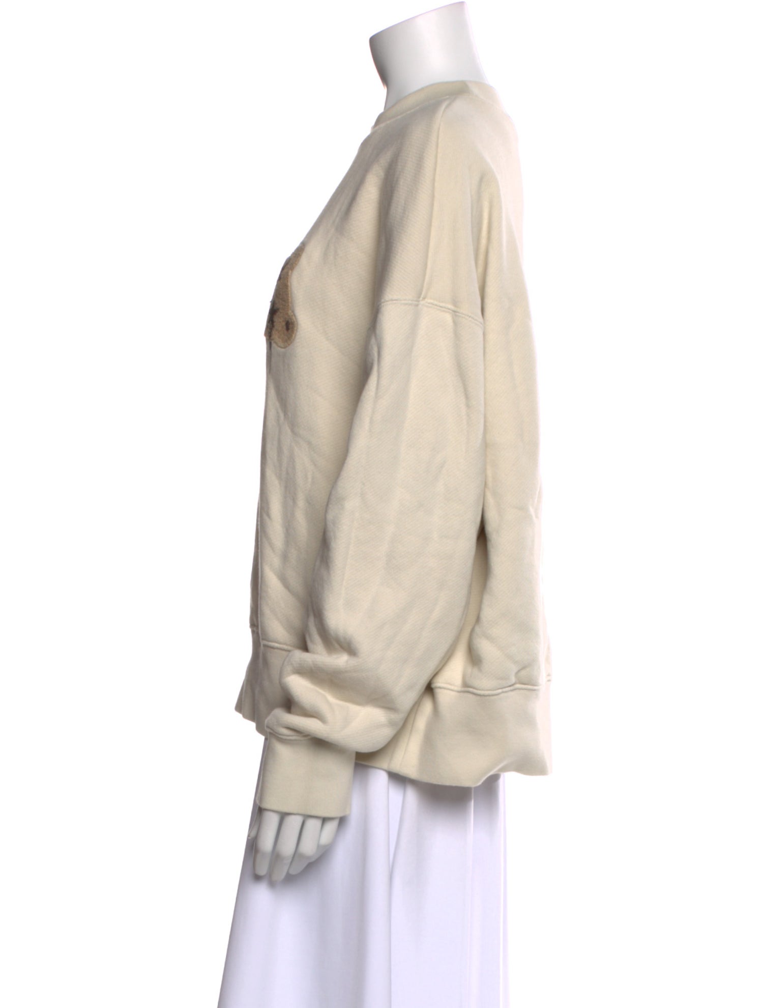 Palm Angels Graphic Print Crew Neck Sweatshirt