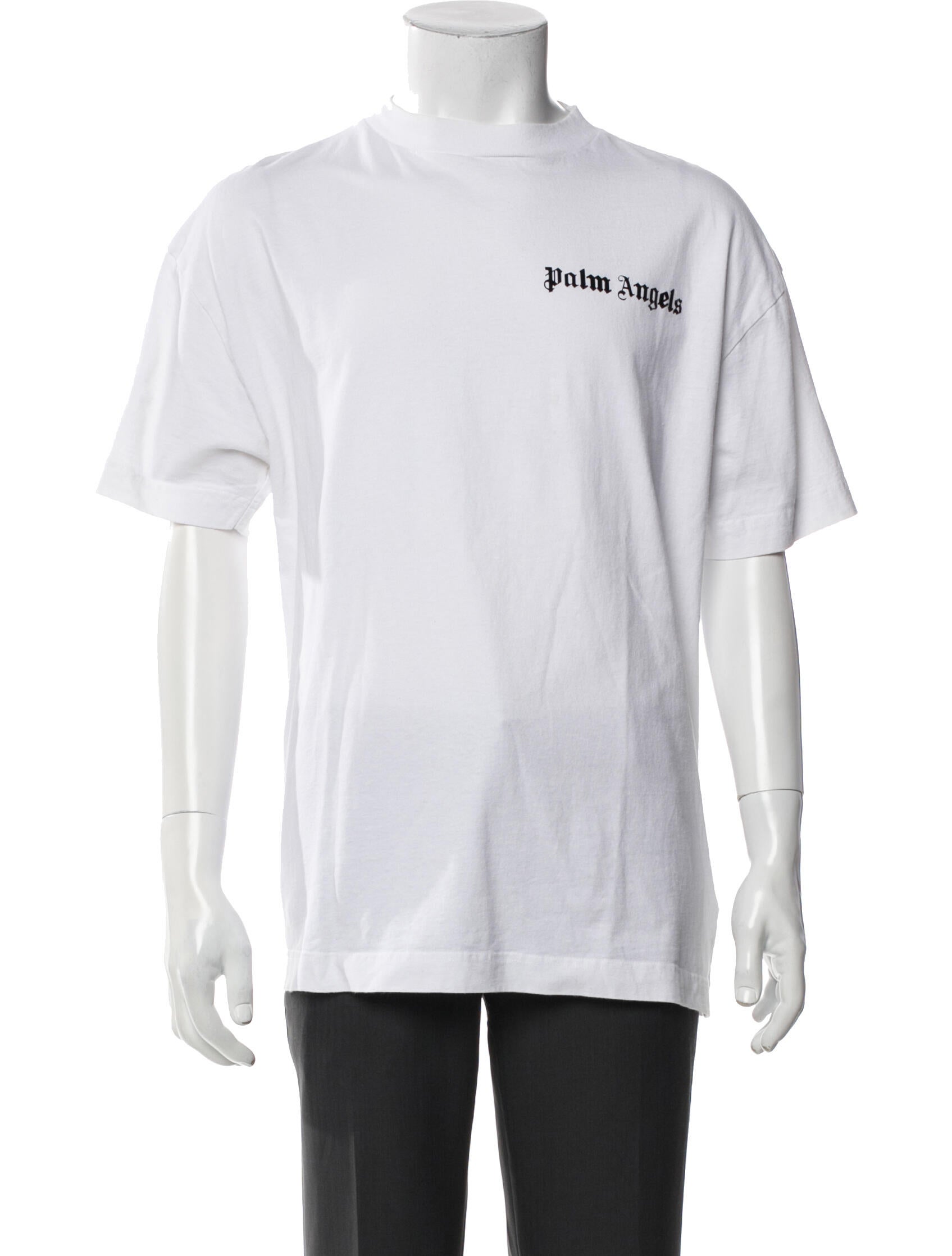 Palm Angels Graphic Print Crew Neck T-Shirt