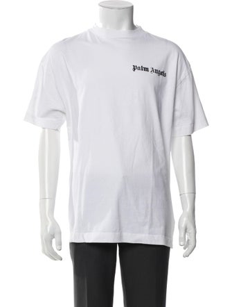 Palm Angels Graphic Print Crew Neck T-Shirt