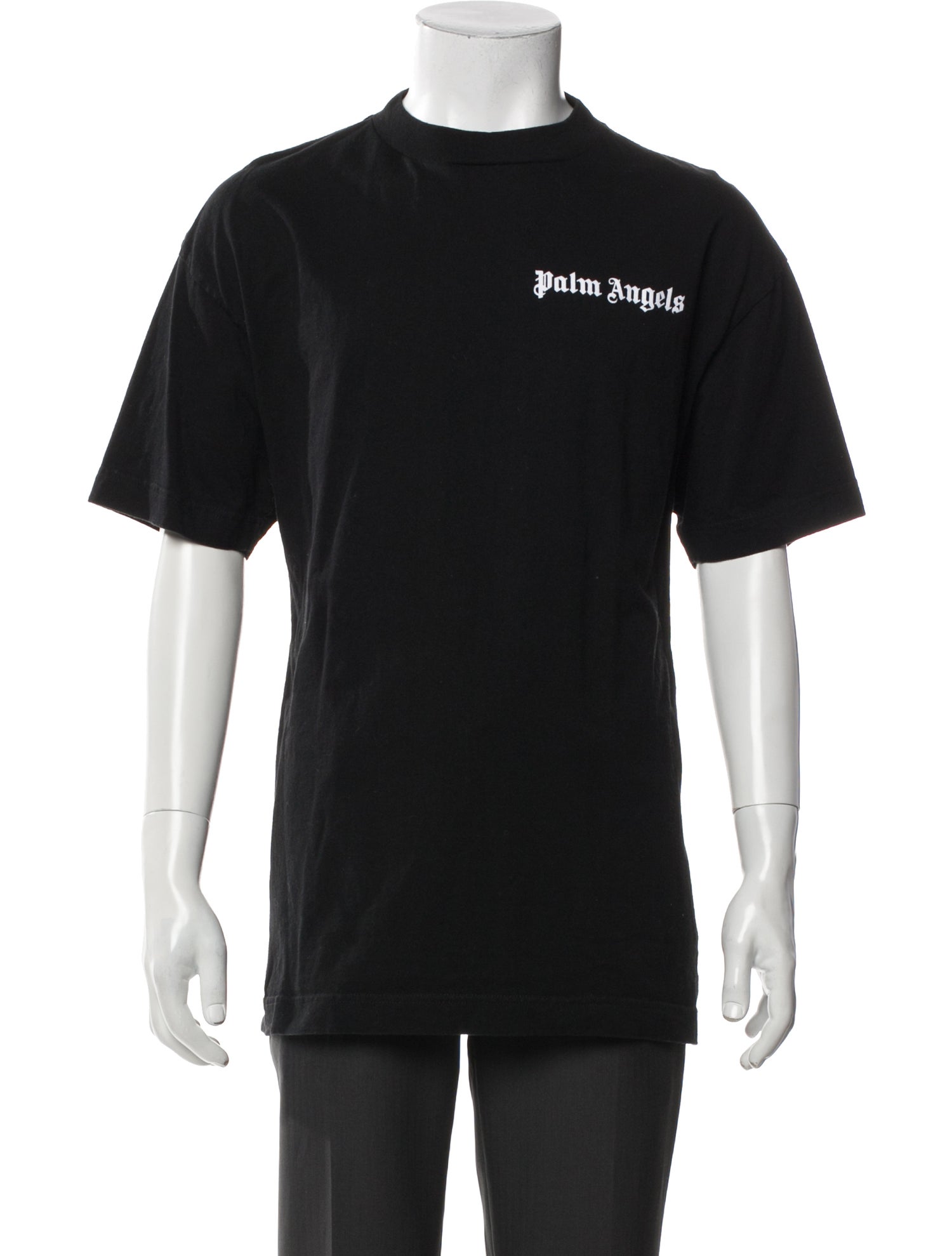 Palm Angels Graphic Print Crew Neck T-Shirt