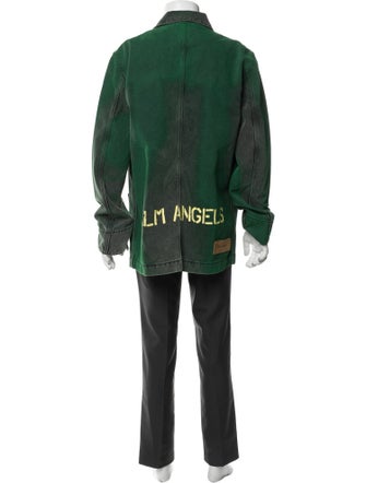 Palm Angels Graphic Print Coat