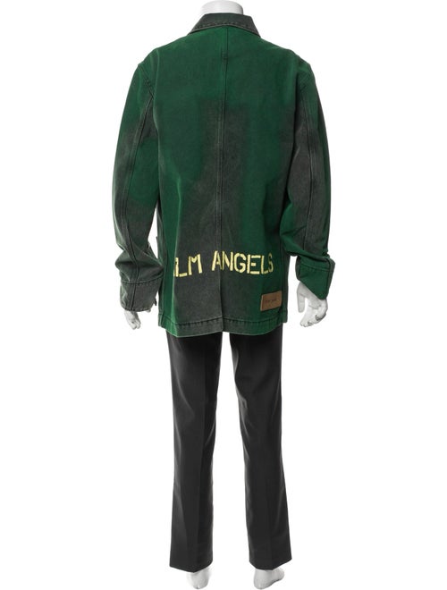 Palm Angels Graphic Print Coat