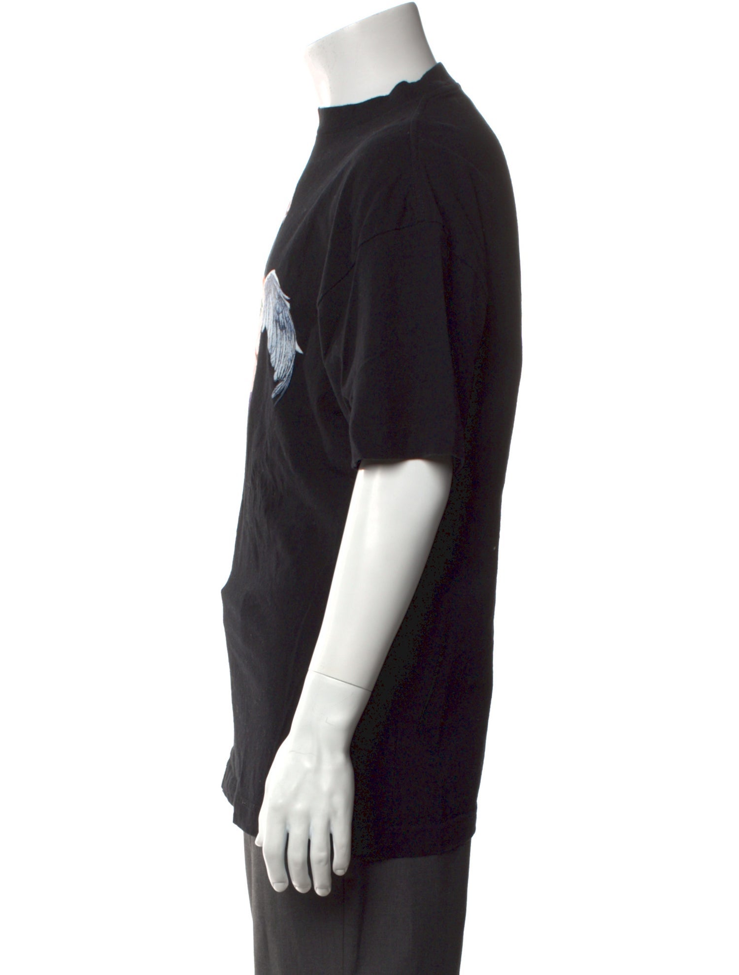 Palm Angels Graphic Print Crew Neck T-Shirt