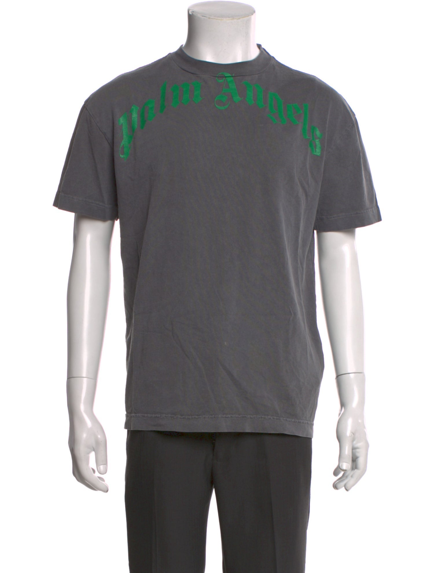 Palm Angels Graphic Print Crew Neck T-Shirt