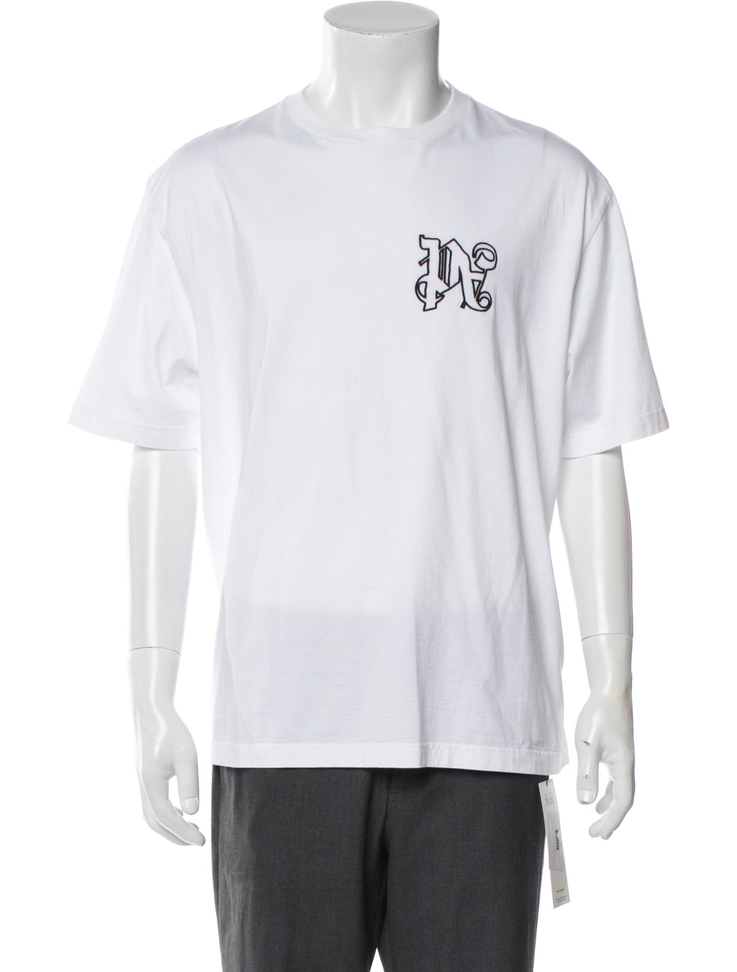 Palm Angels Graphic Print Crew Neck T-Shirt w/ Tags