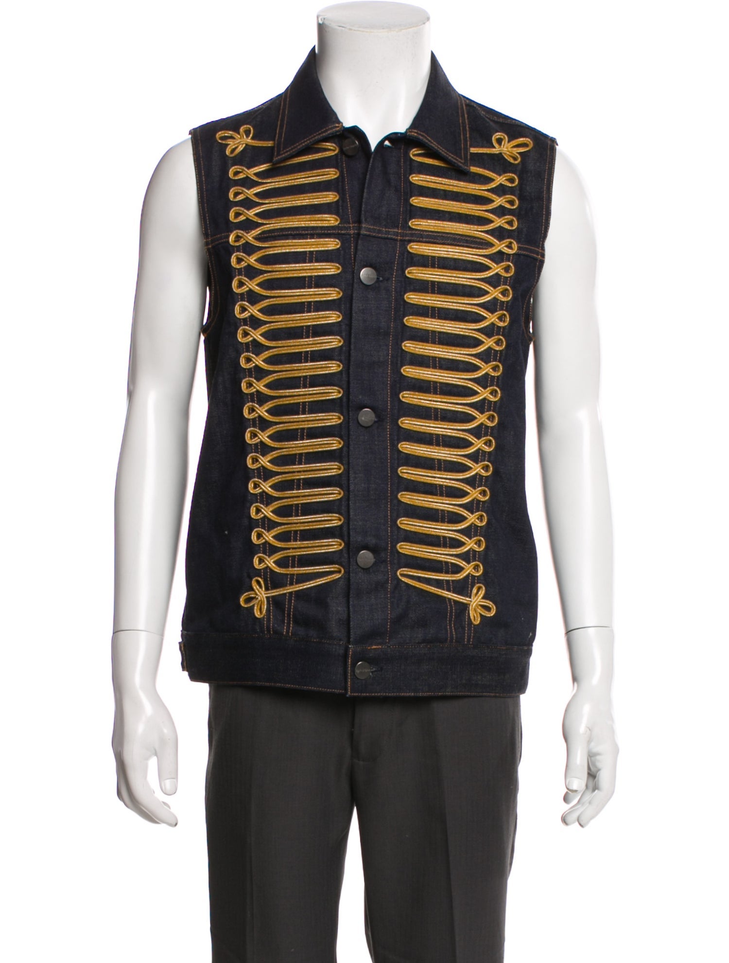 Palm Angels Striped Vest