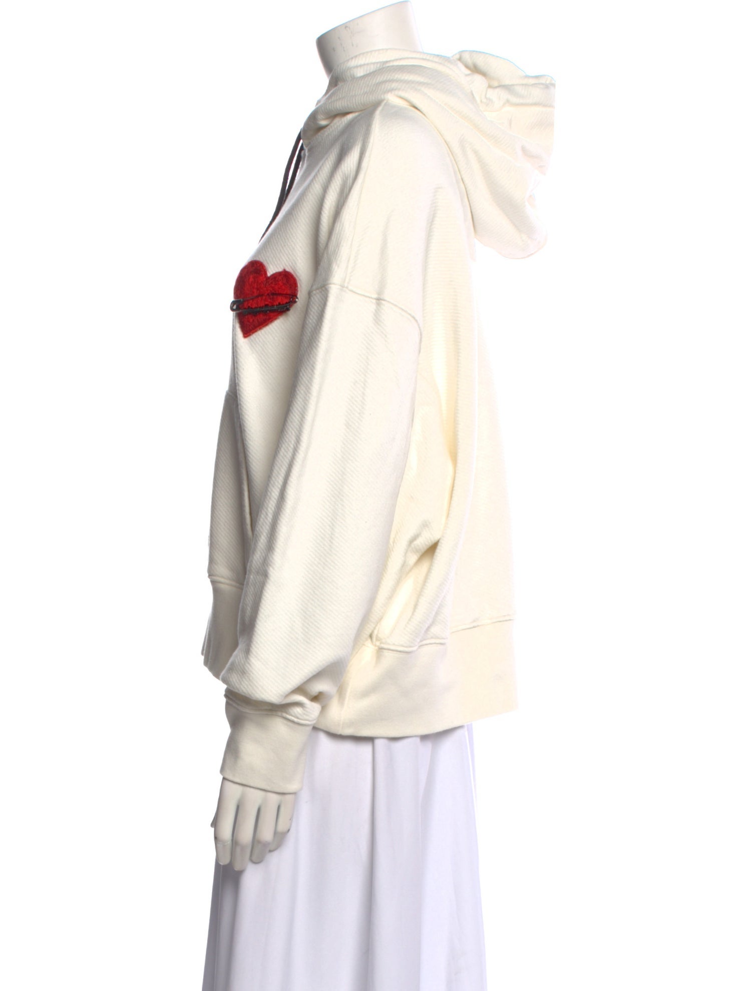 Palm Angels Mock Neck Long Sleeve Sweatshirt