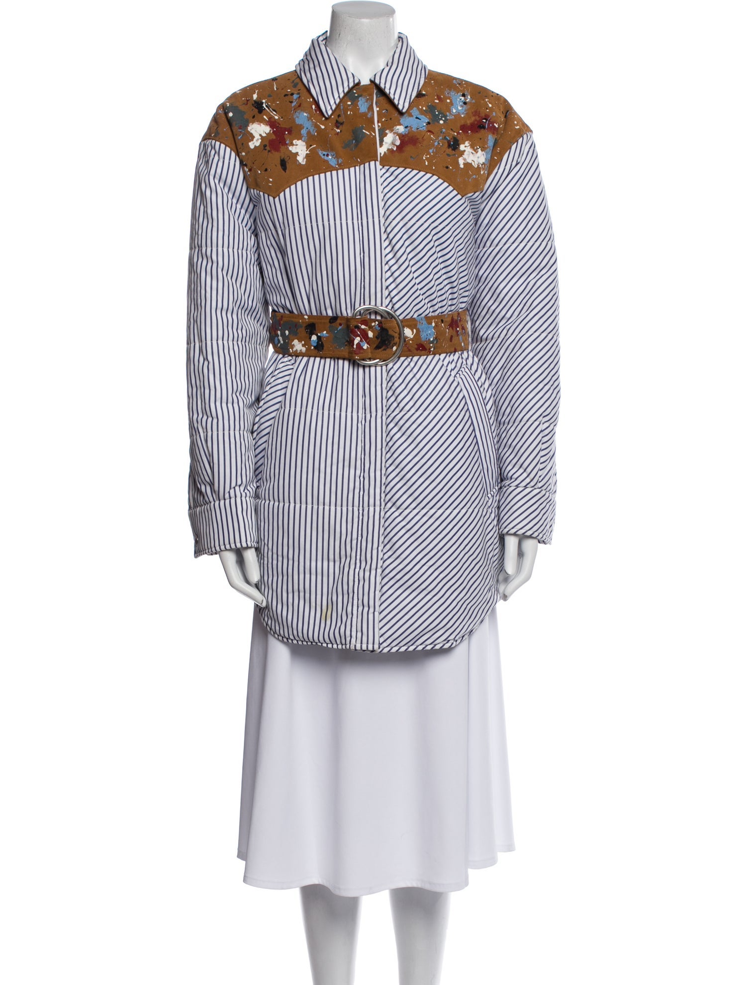 Palm Angels Striped Jacket