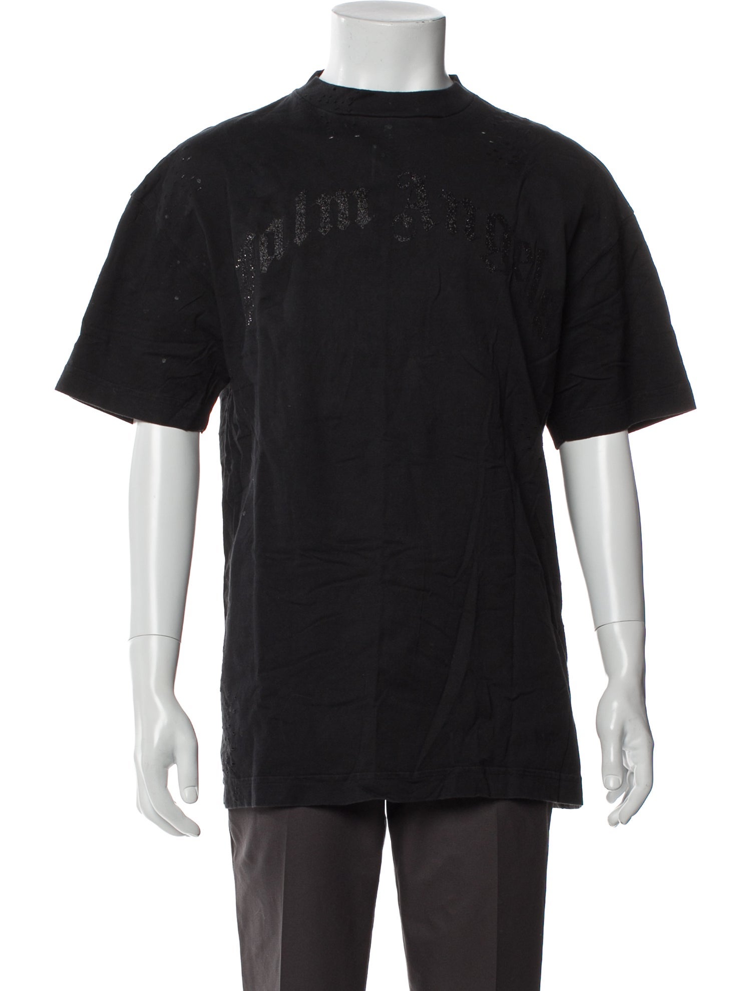 Palm Angels Graphic Print Crew Neck T-Shirt