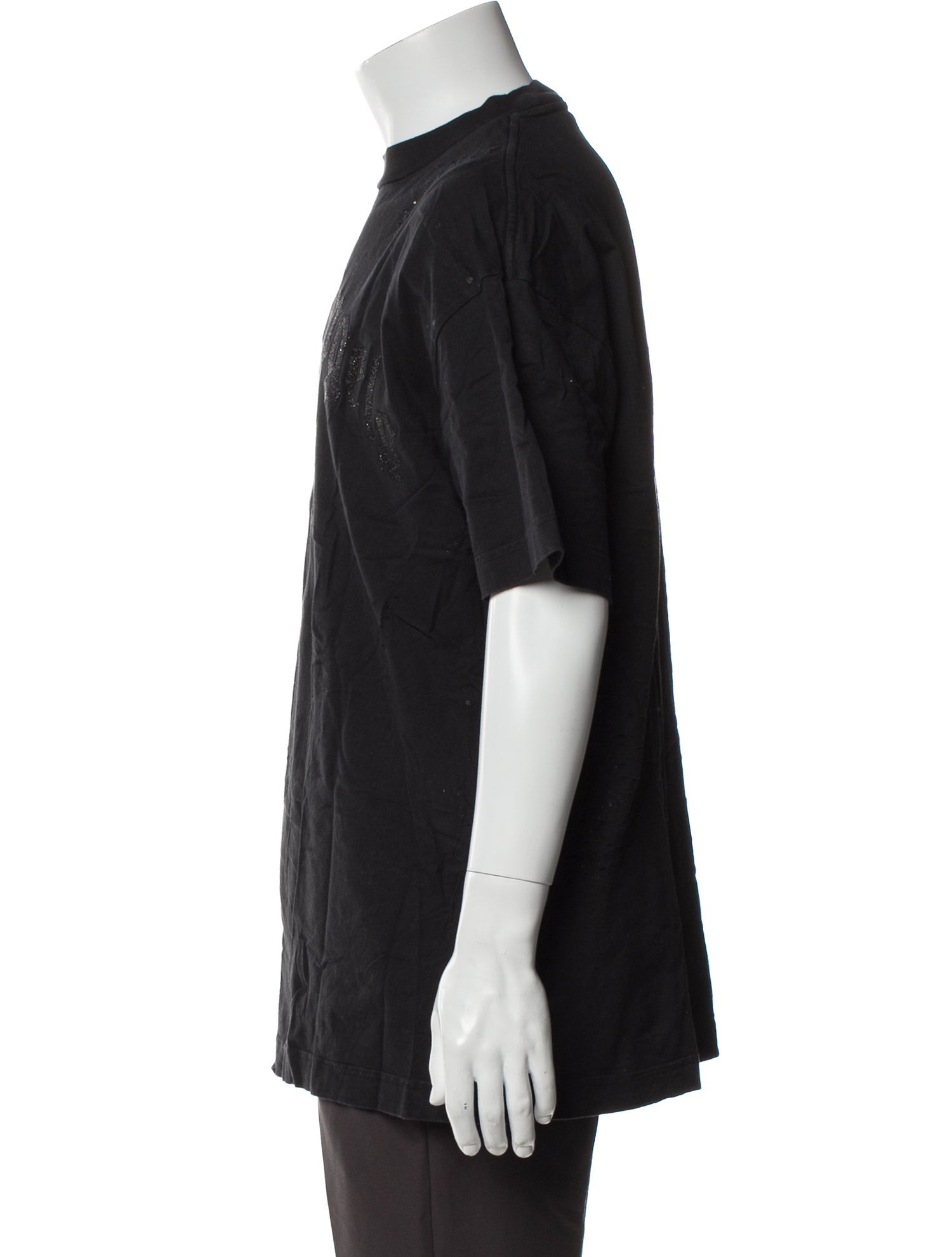 Palm Angels Graphic Print Crew Neck T-Shirt