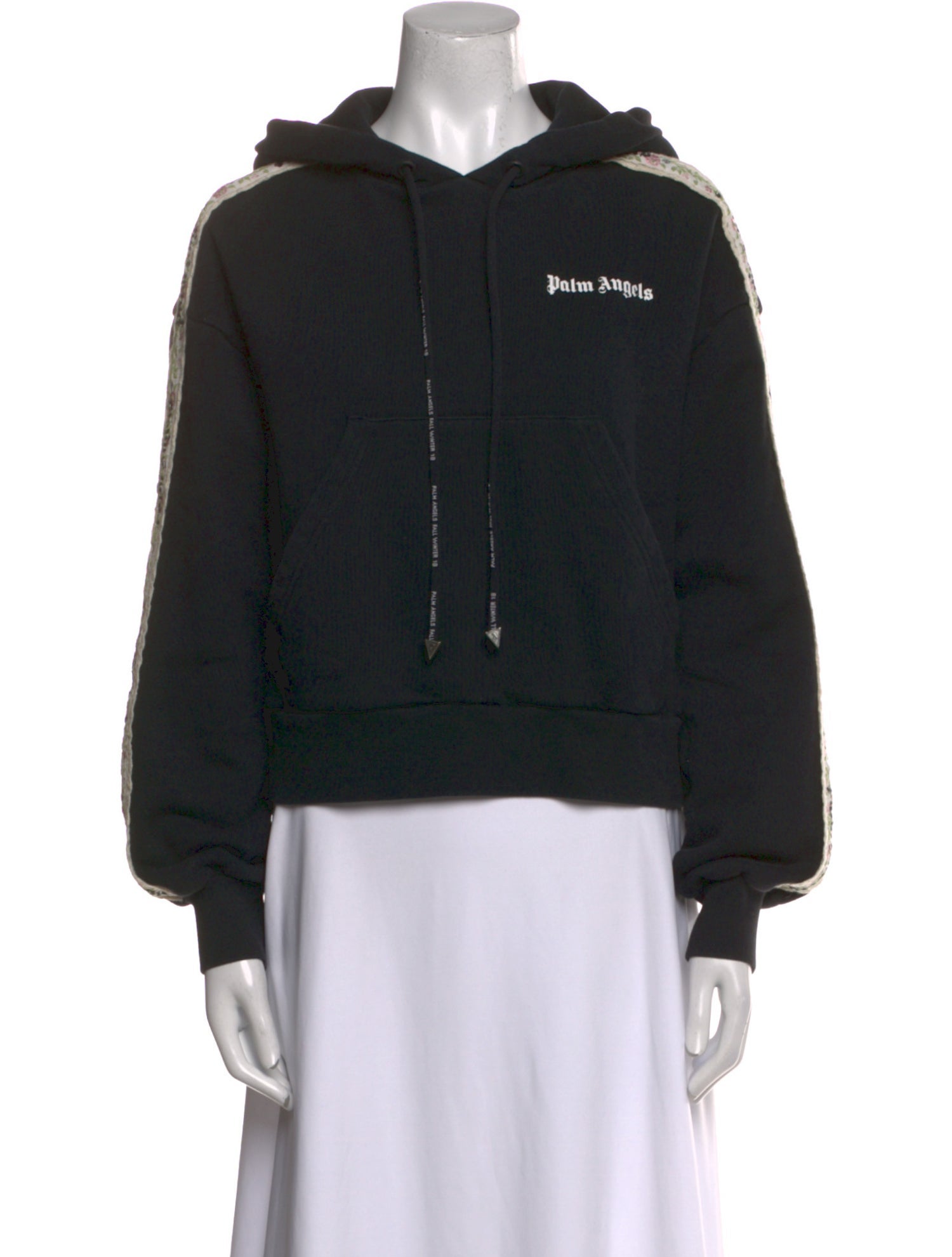 Palm Angels Crew Neck Long Sleeve Sweatshirt