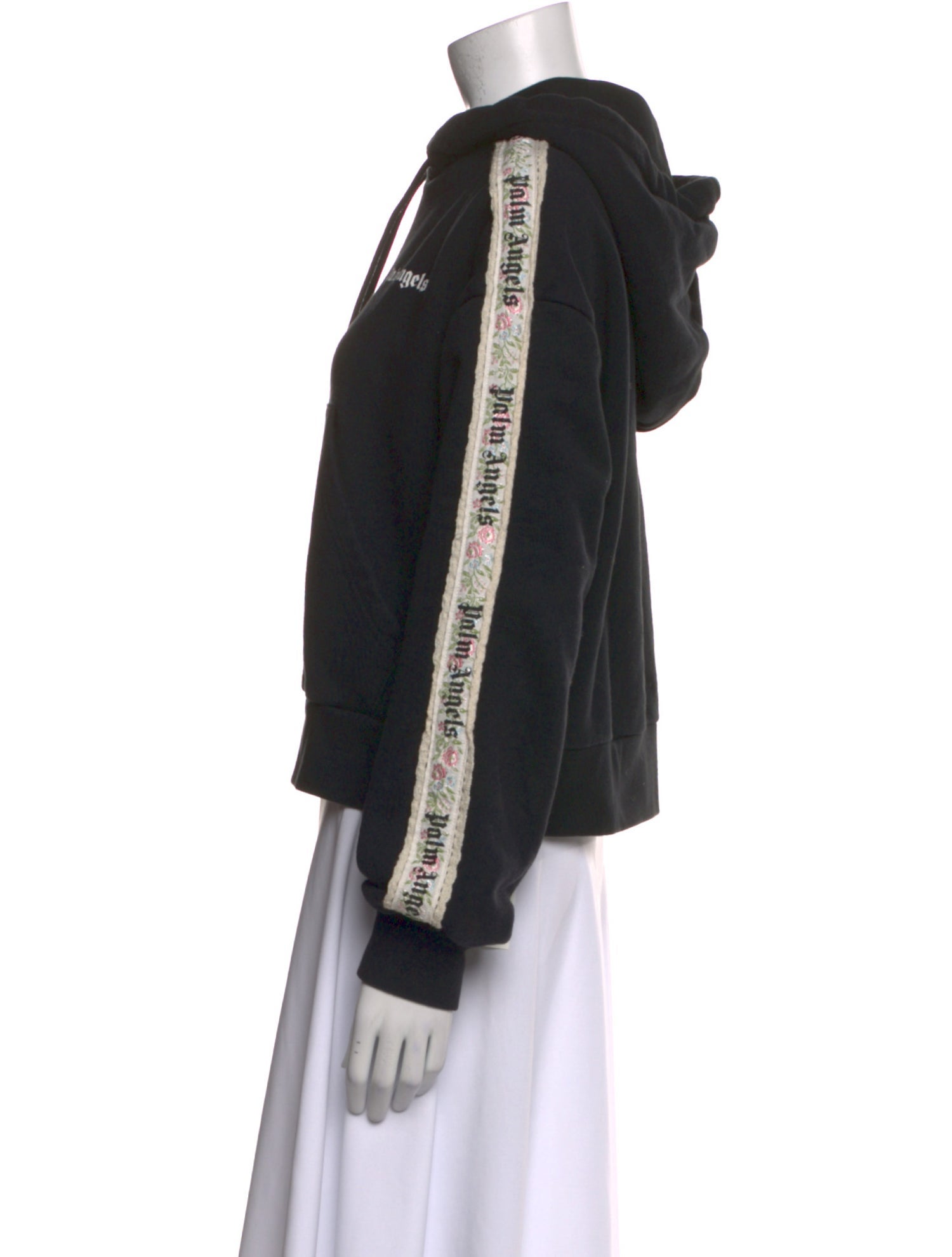 Palm Angels Crew Neck Long Sleeve Sweatshirt