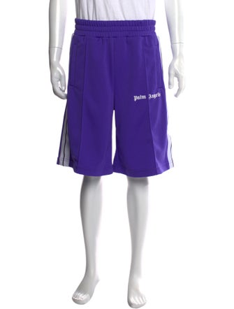 Palm Angels Striped Jogger Shorts