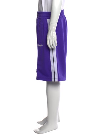 Palm Angels Striped Jogger Shorts