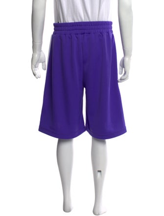 Palm Angels Striped Jogger Shorts