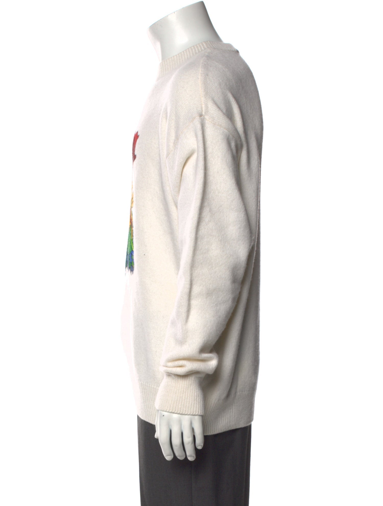 Palm Angels Graphic Print Crew Neck Pullover