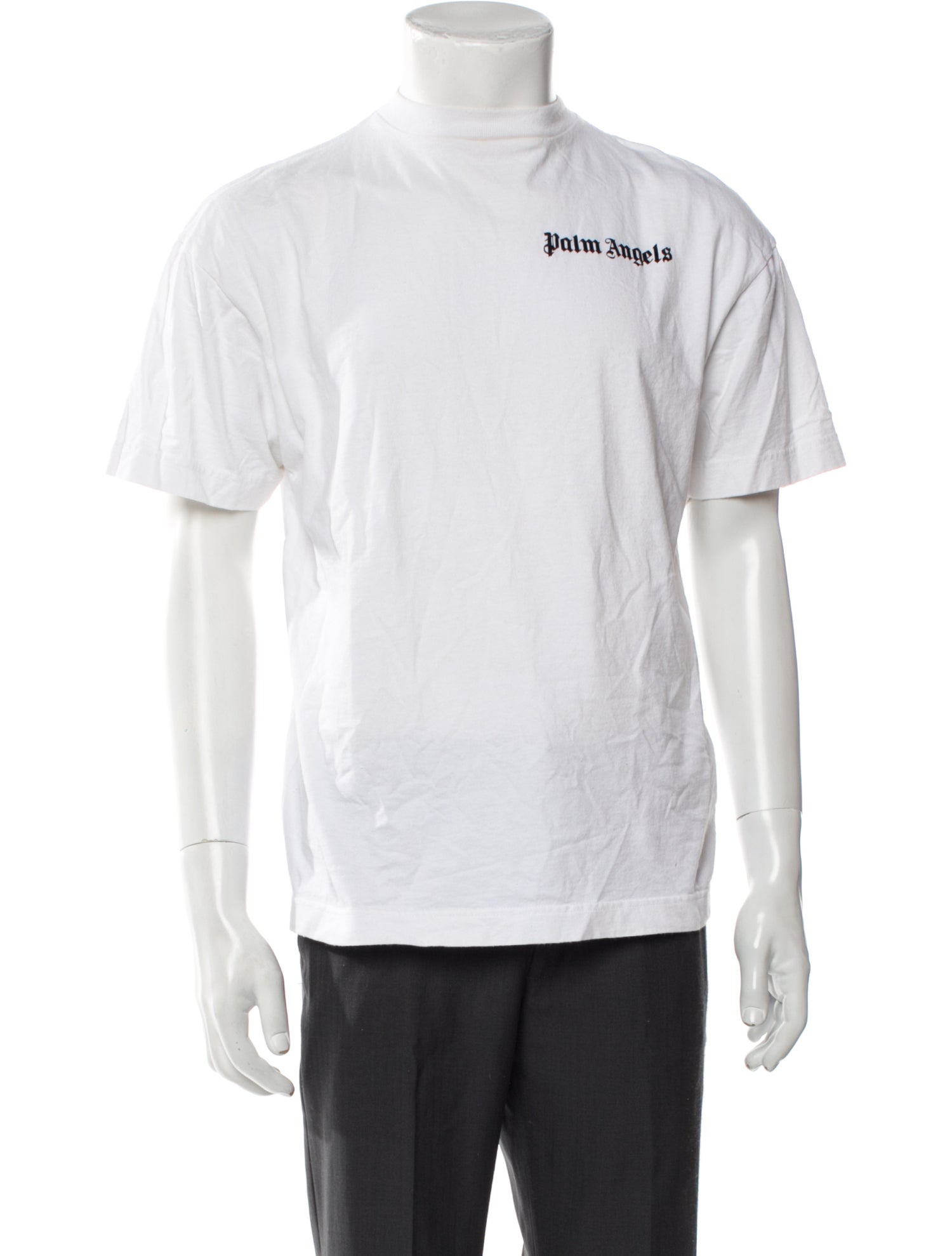 Palm Angels Graphic Print Crew Neck T-Shirt