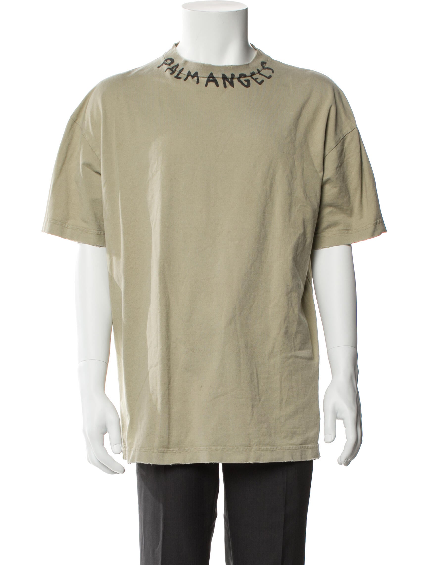 Palm Angels Graphic Print Crew Neck T-Shirt