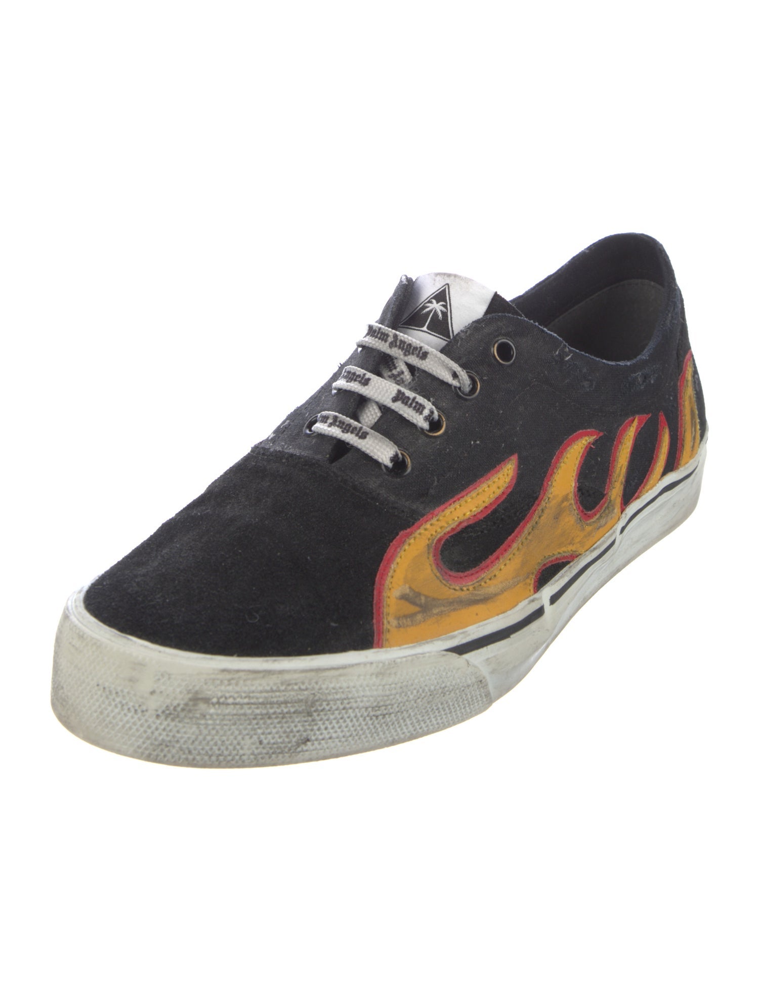 Palm Angels Suede Printed Sneakers