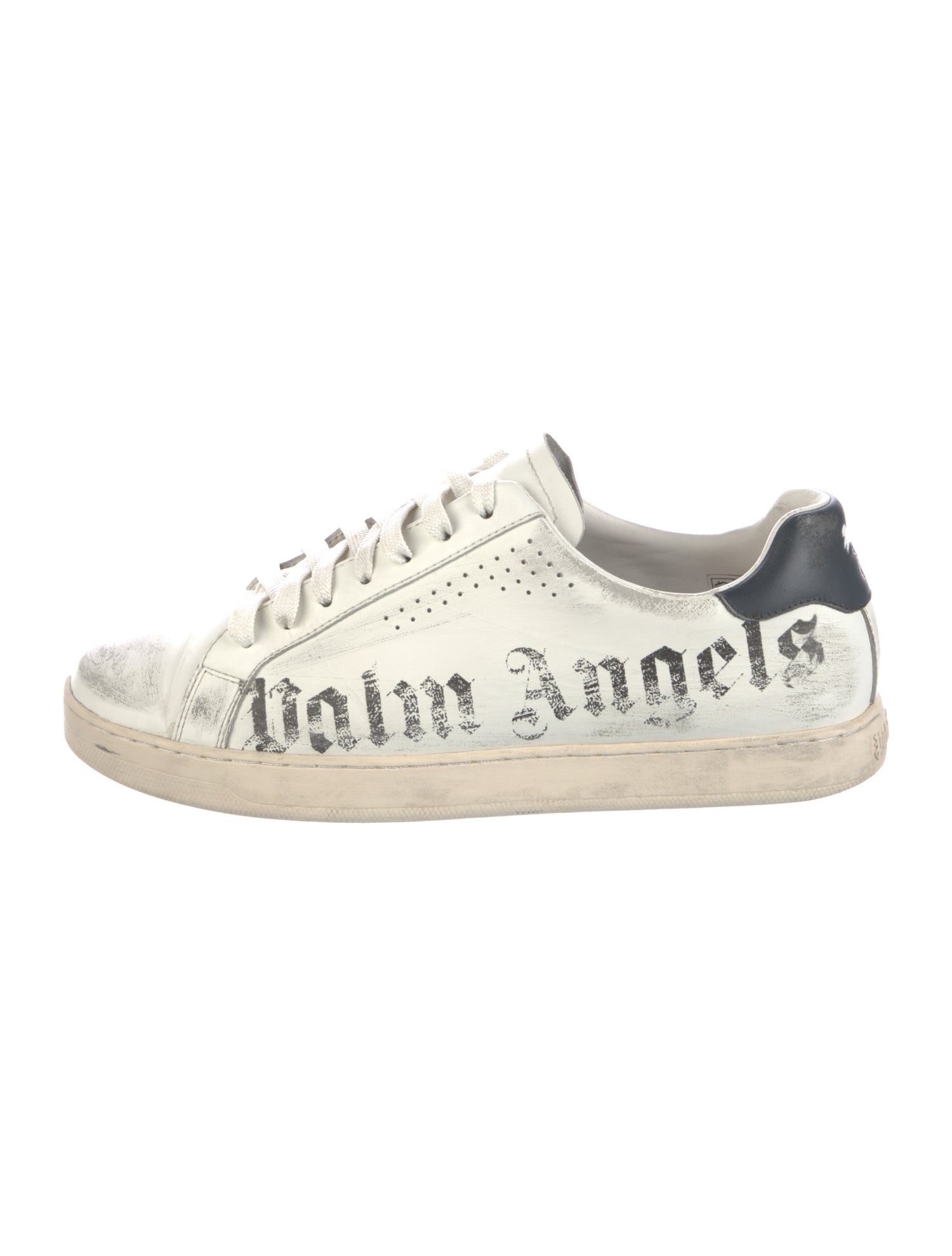 Palm Angels Leather Printed Sneakers
