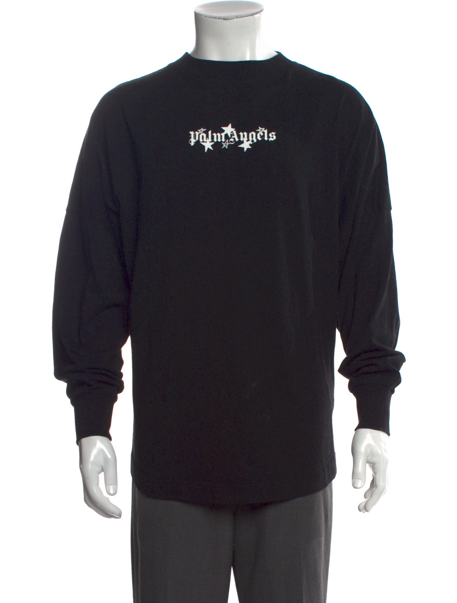 Palm Angels Graphic Print Crew Neck T-Shirt