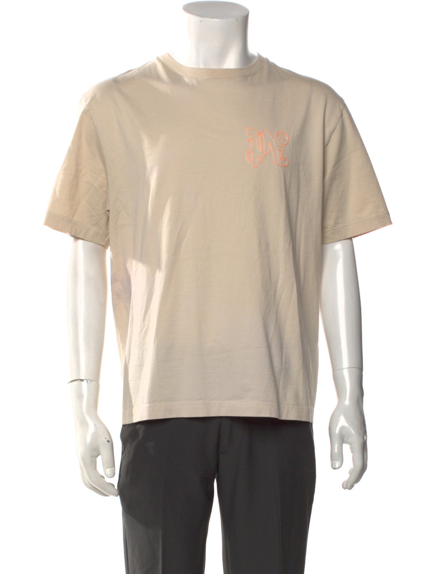 Palm Angels Graphic Print Crew Neck T-Shirt