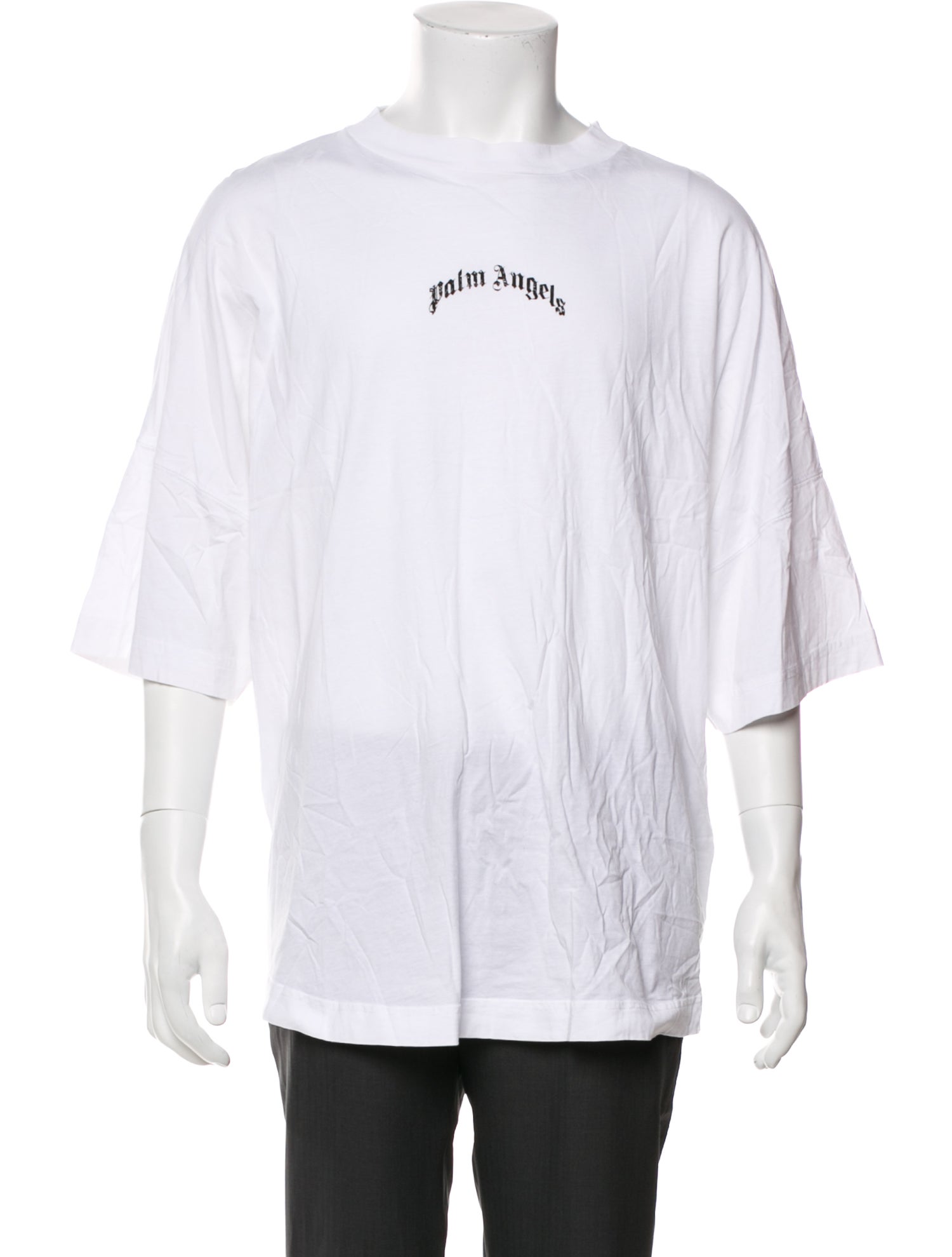 Palm Angels Graphic Print Crew Neck T-Shirt