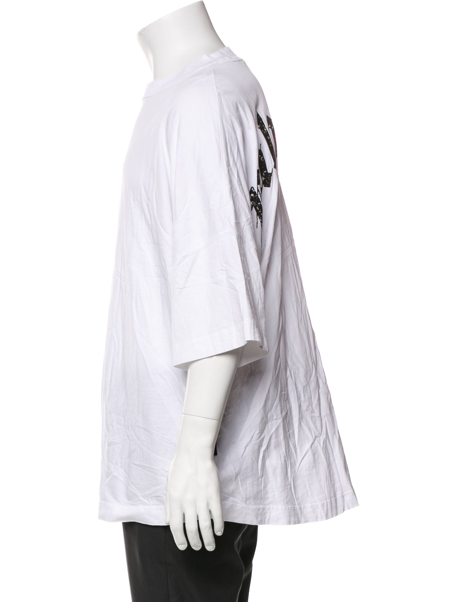 Palm Angels Graphic Print Crew Neck T-Shirt