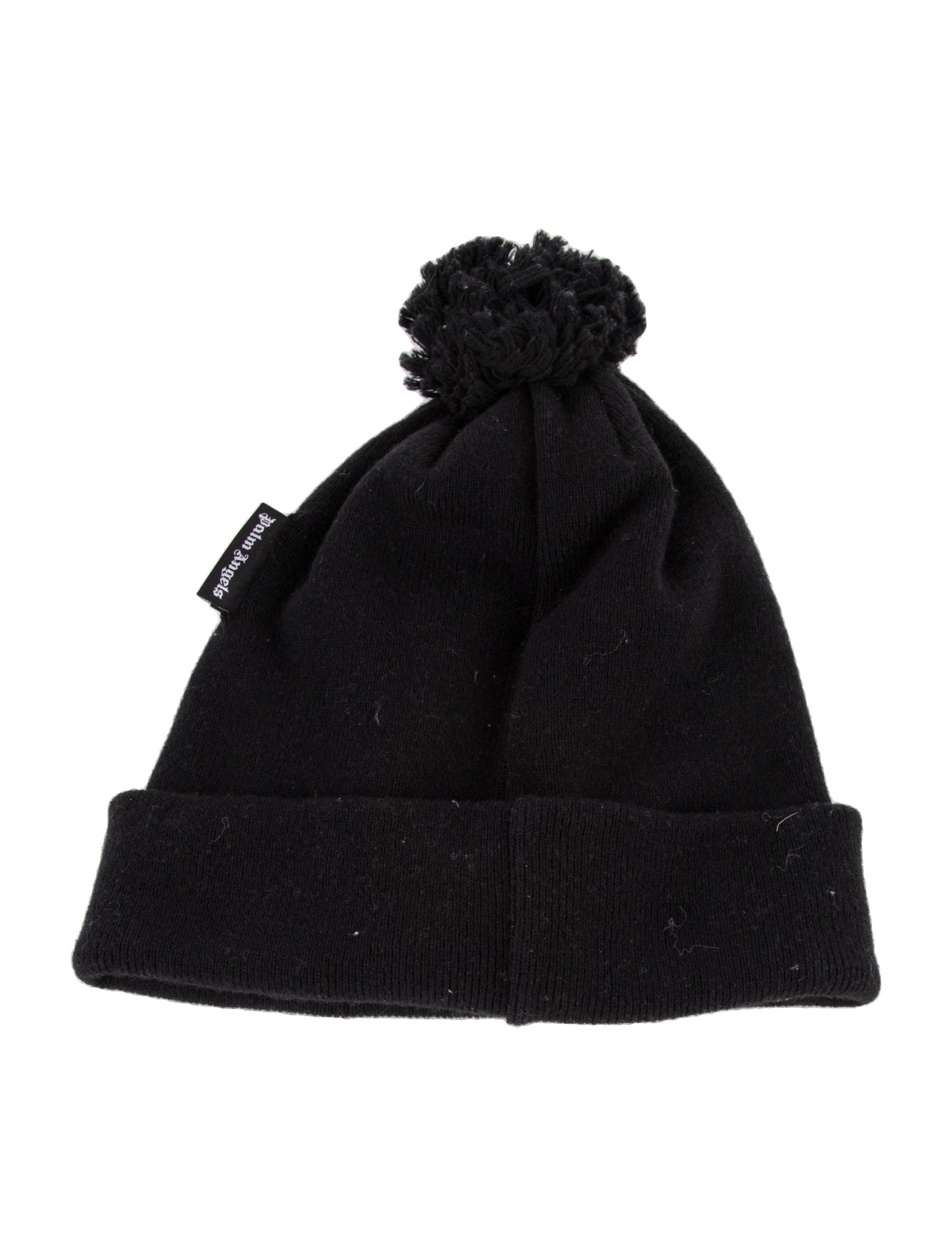 Palm Angels Embroidered Wool Beanie