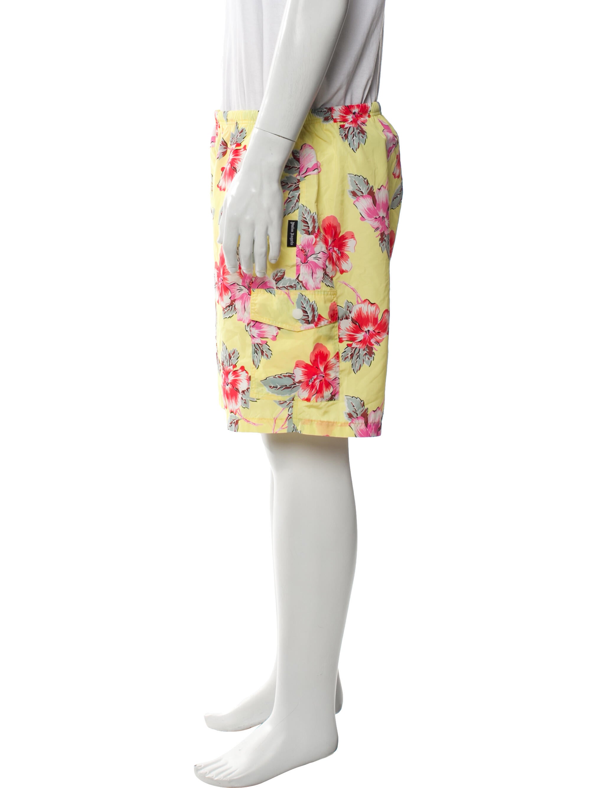 Palm Angels Floral Print Swim Trunks w/ Tags