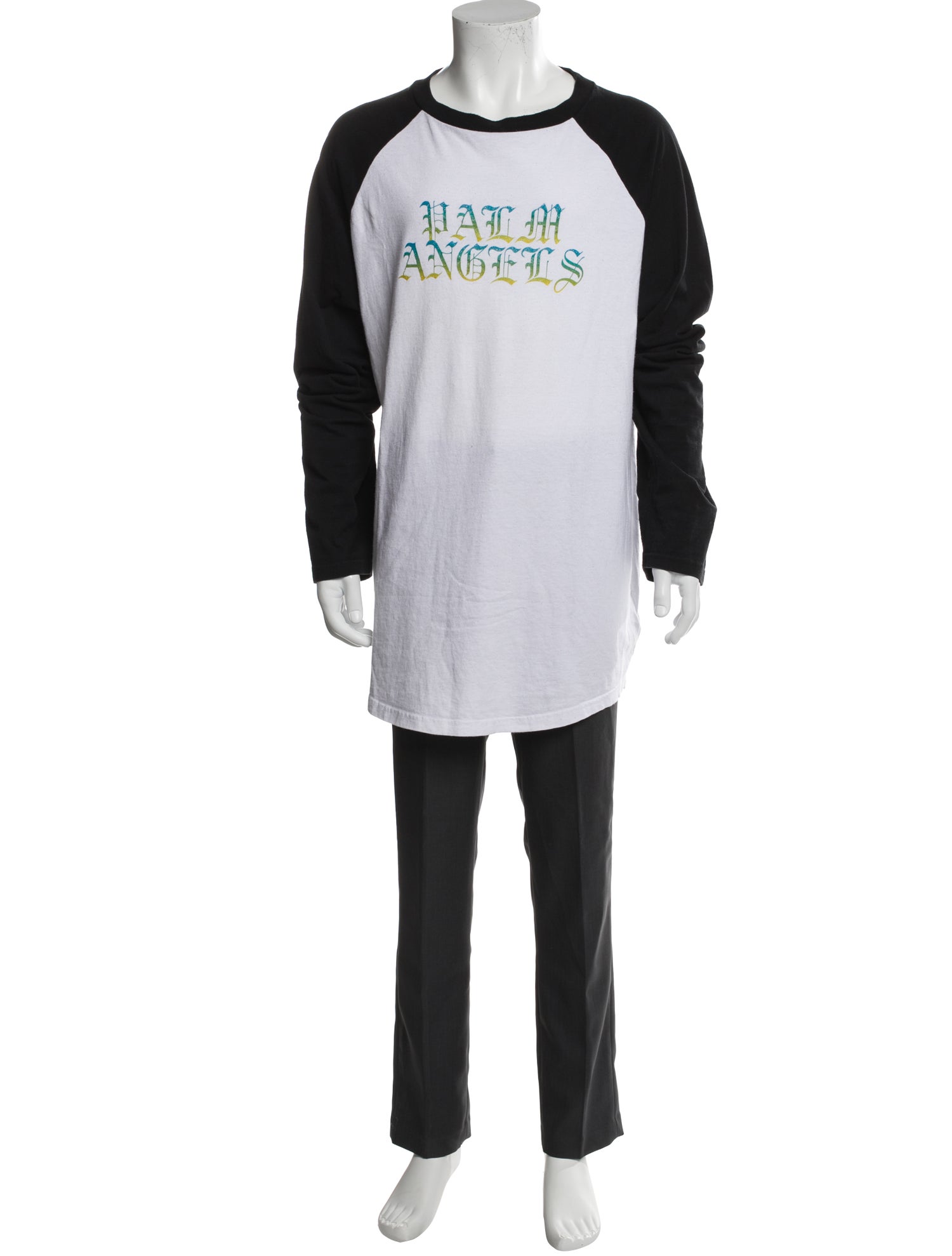 Palm Angels Graphic Print Crew Neck T-Shirt