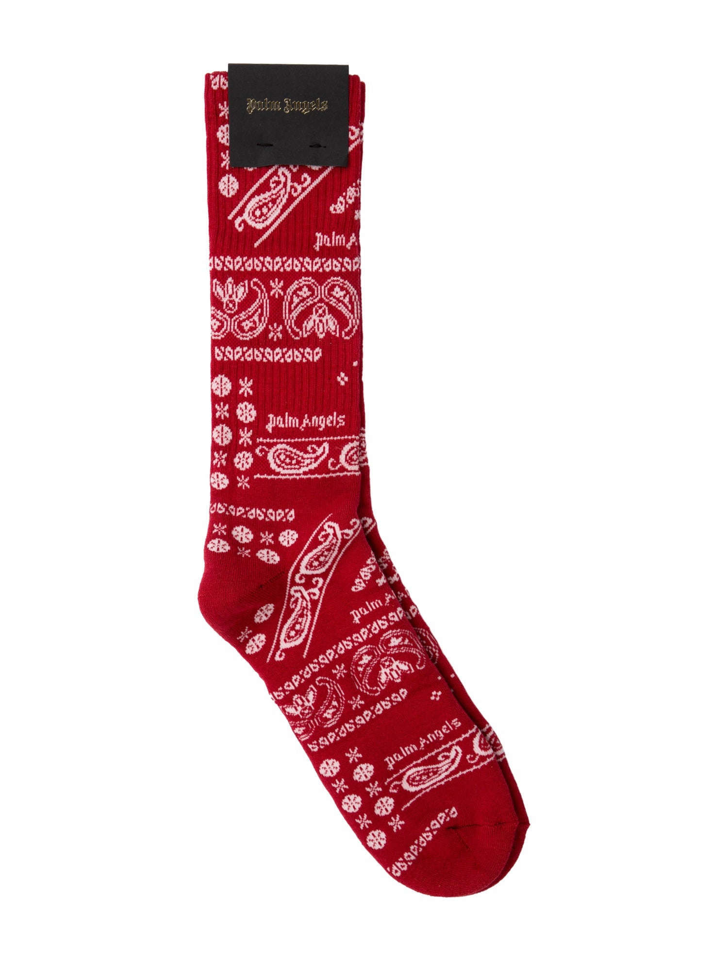 Palm Angels Paisley Socks w/Tags
