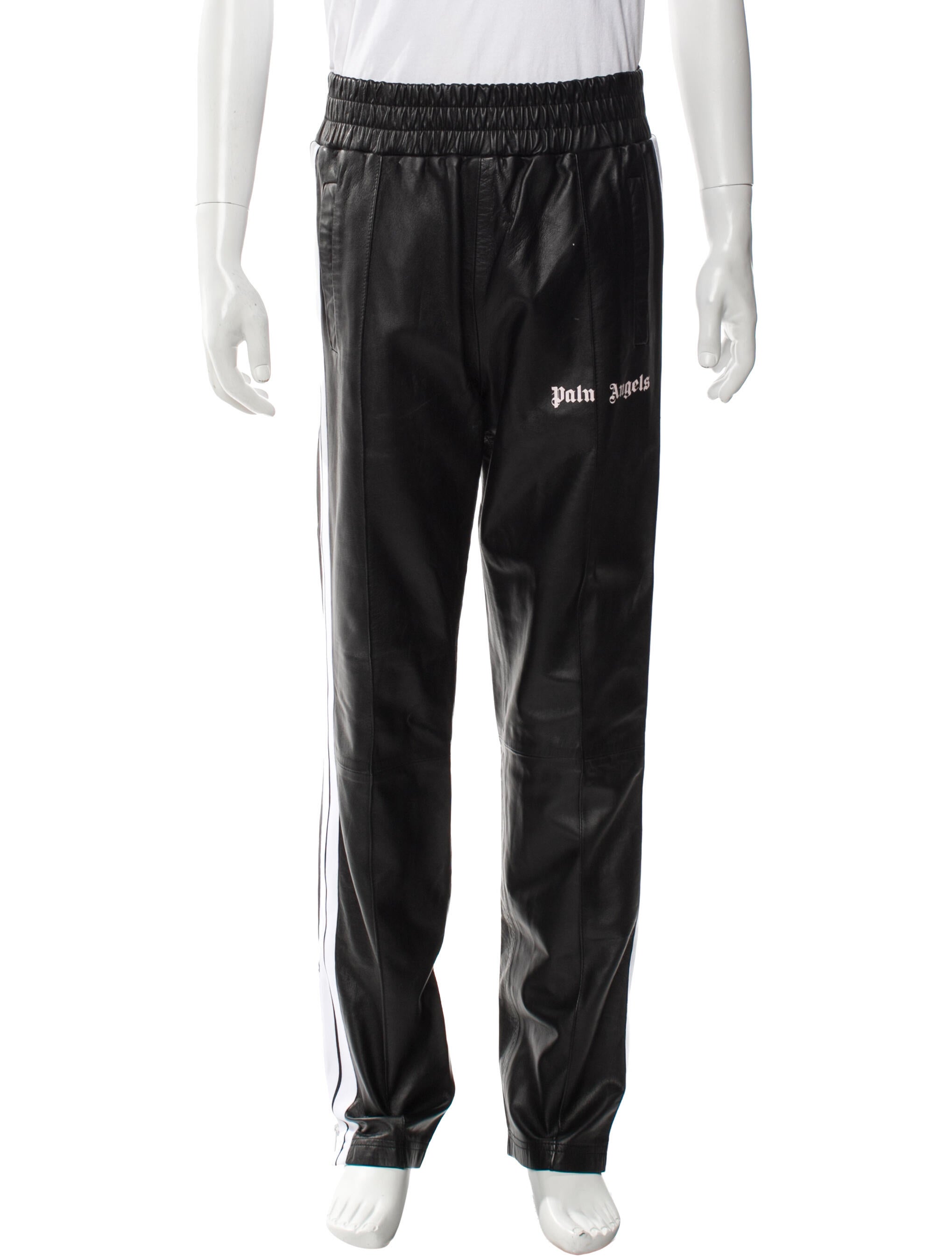Palm Angels Leather Joggers