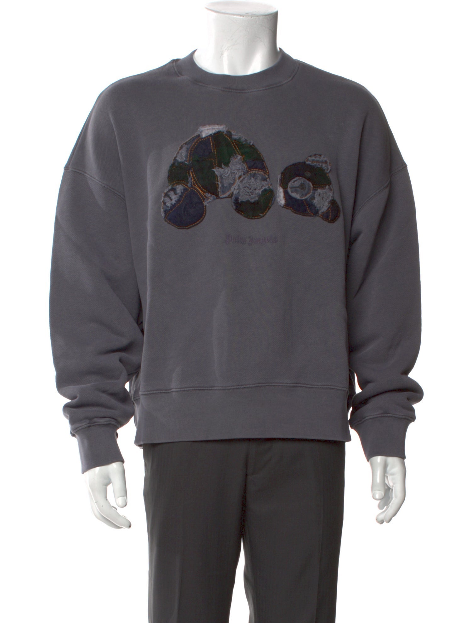 Palm Angels Graphic Print Crew Neck Pullover w/ Tags