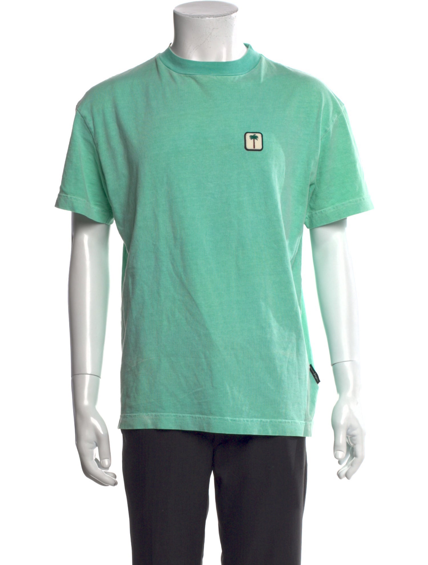 Palm Angels Graphic Print Crew Neck T-Shirt