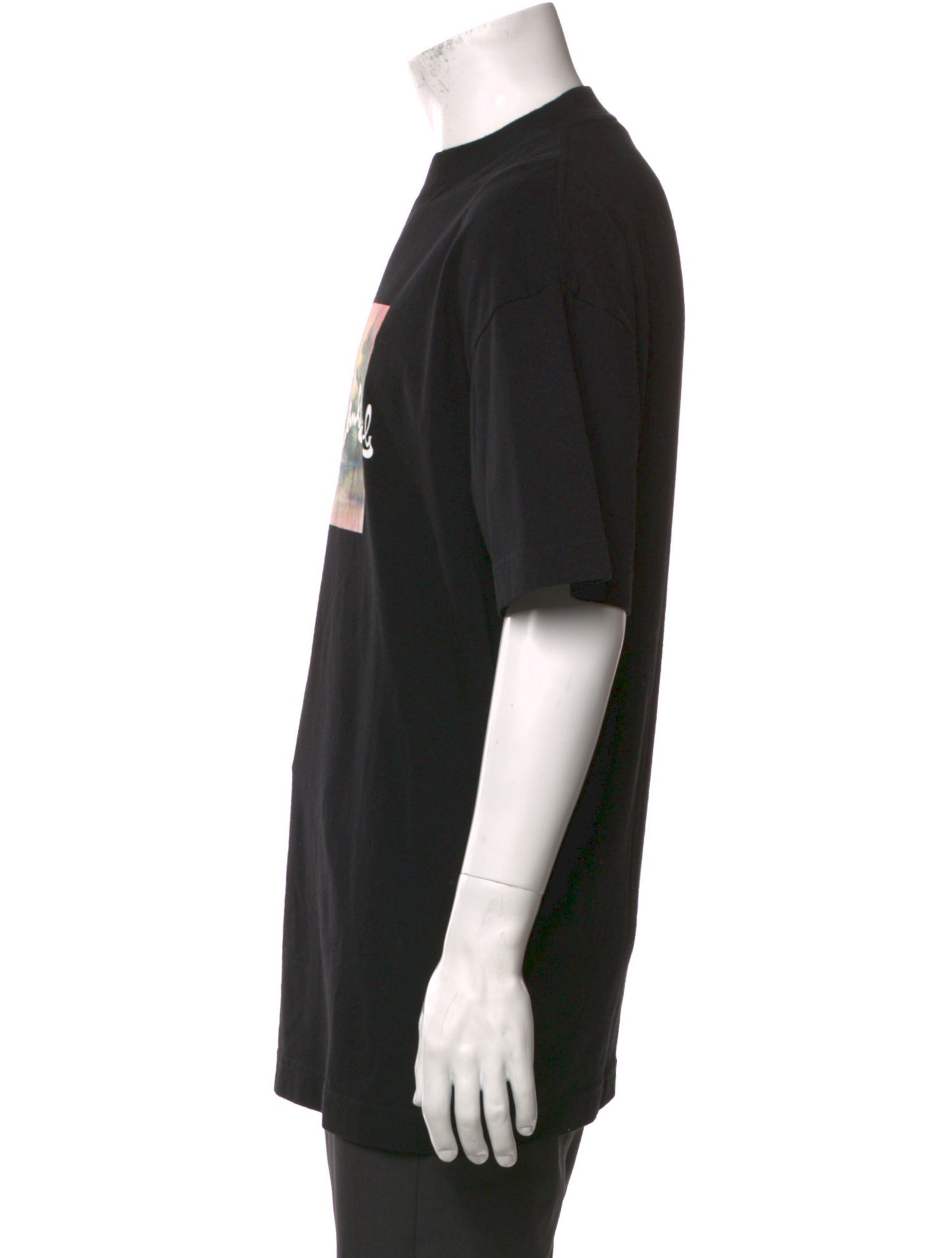 Palm Angels Graphic Print Crew Neck T-Shirt