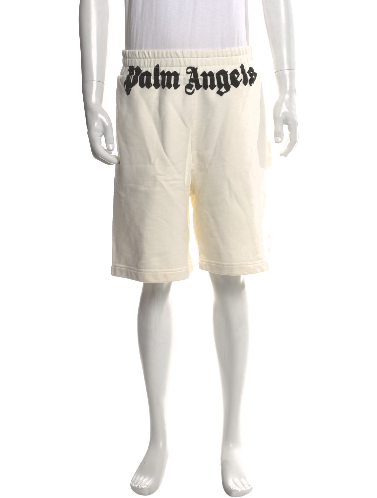 Palm Angels Graphic Print Jogger Shorts
