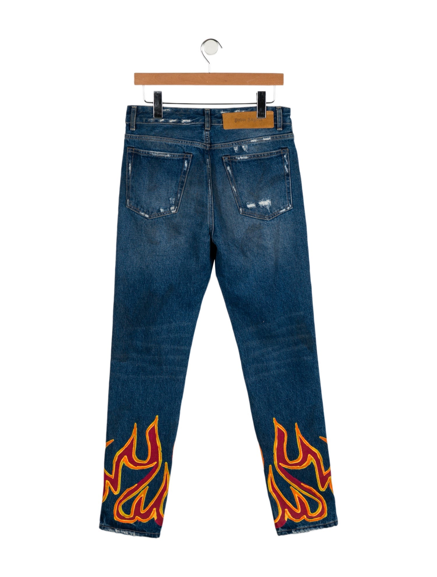 Palm Angels Straight-Leg Jeans