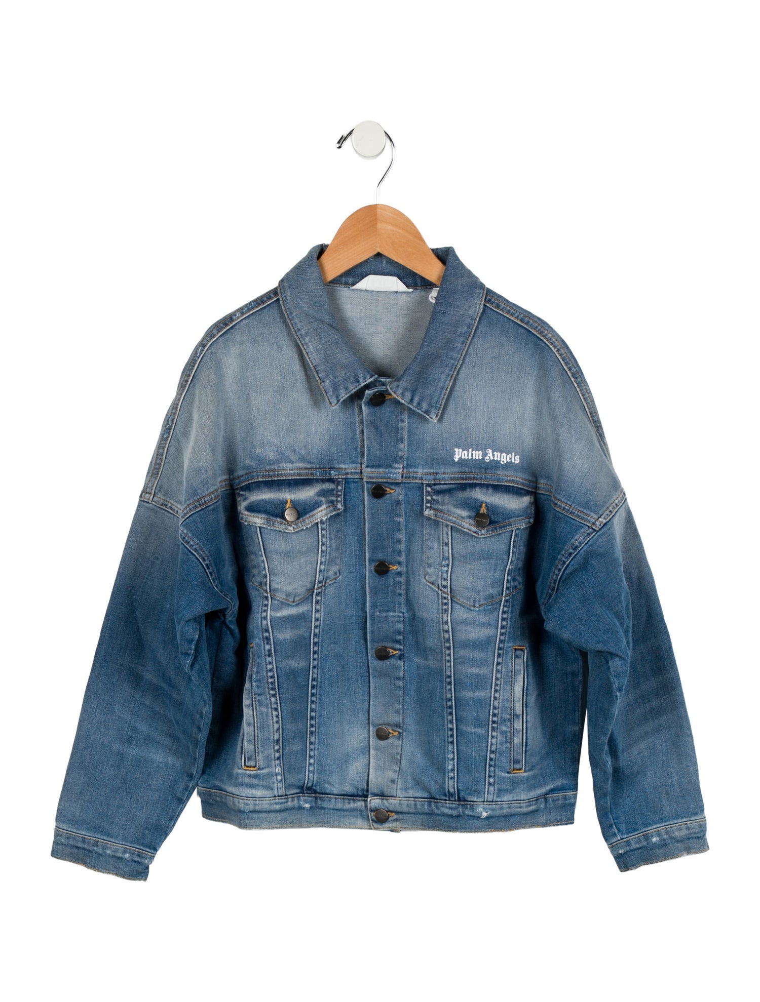 Palm Angels Logo Denim Jacket w/Tags