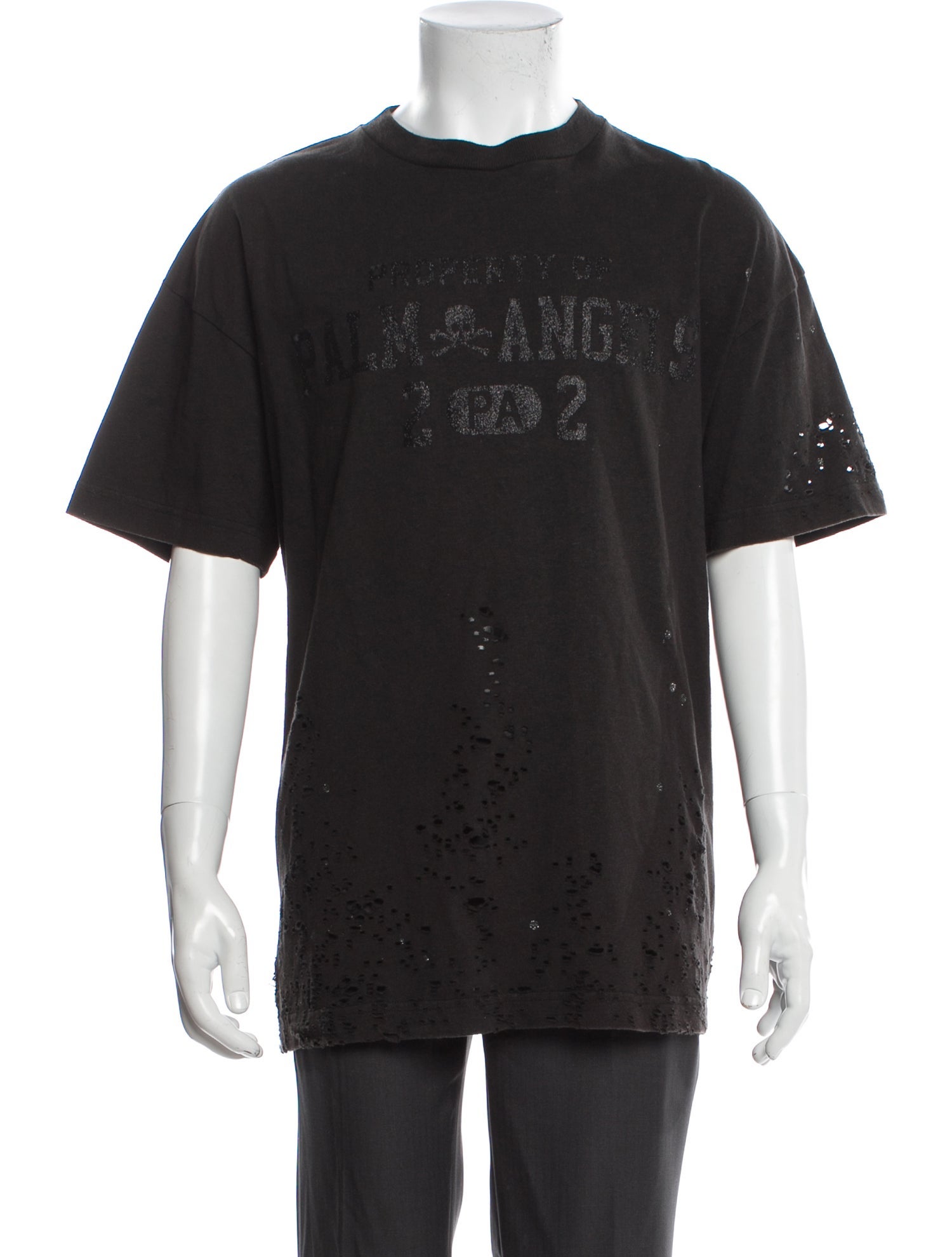 Palm Angels Graphic Print Short Sleeve Shirt