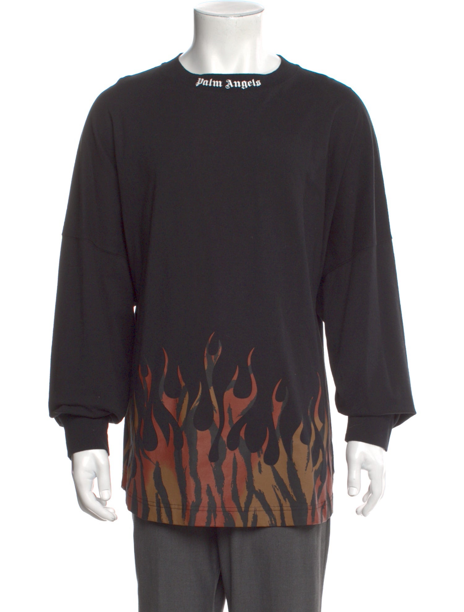 Palm Angels Graphic Print Crew Neck T-Shirt