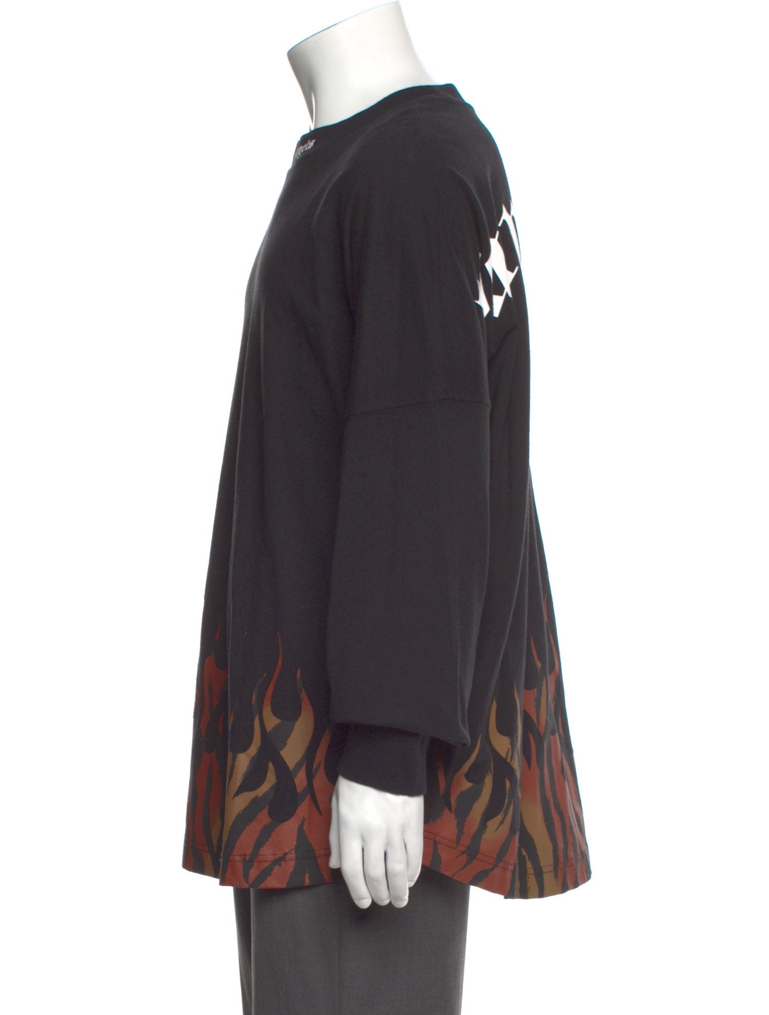 Palm Angels Graphic Print Crew Neck T-Shirt